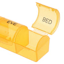 Weekly 7 Days Pill Box 28 Compartments Pill Organizer Medicine Storage DispS Gw