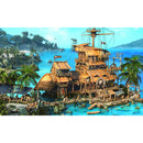 1000pcs DIY Pirate Home Jigsaw Puzzle Children Adults Assembling Picture