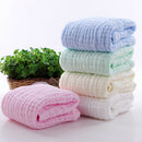 Soft Baby Infant Newborn Cotton Gauze Bath Towel Bathing Cloth Pink