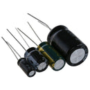 200PCS 0.47uF~1000uF Radial Electrolytic Capacitors / Various Value and Vol L2B1