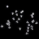 200 Pcs Clear Rubber Bullet Clutch Earring Safety Backs Ear Nuts Earring Ke