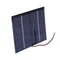 1.5W 12V solar panels with electronic lines