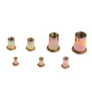 Assorted Rivet Nuts Thread Flat Head Insert Nutserts M3 M4 M5 M6 M8 M10 M12