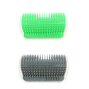 Cat Brush Tool Pet Kitty Comb Brush Massage Device Self Groomer Hair Removal