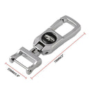 2pcs Car Keychain Key Rings Zinc Alloy Non-fading Universal Fit for Buick  for