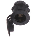 1 Pcs Waterproof 12V Car Black Socket USB Charger Power Adapter Outlet ME
