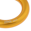 25KN Mountaineering Rock Climbing Rescue Rappel Ring Connector 69mm