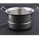 Kids Kitchen Cookware Set - Stainless Steel 3 Tier Steamer Pot for Role Play
