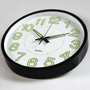 Timelike Luminous Wall Clocks New Circular Quartz Clocks Home Decor Bedroom