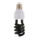 2x 220V Ultraviolet Blacklight Fluorescent Lightbulb Spiral Type - 15W