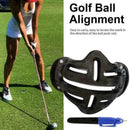 Golf Ball Stencil Template Drawing Putting Marker Line Pen With Random Plas N9P2