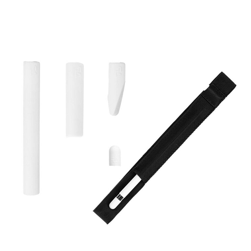 Soft Elastic Bandage Sleeve Pencil Pouch Case Holder Bag + 4x White Repalacement