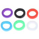 24XBright Colors Hollow Silicone Key Cap Covers Topper Keyring With Bly Brai FT