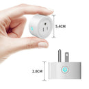 Smart WiFi Power Socket US Plug Switch For Amazon Alexa/Google Home App Control