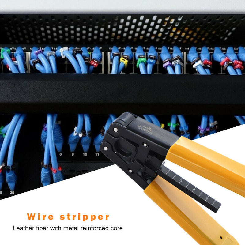 Stripping Tools Crimping Pliers Terminal Crimper Cable Cutter Wire Stripper A