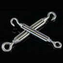 1pc M4 Stainless Steel 304 Hook & Eye Turnbuckle Wire Rope Tension