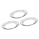 3x 35cm Metal Wire Wreath Frame Rings Form Flowers/Memorial DIY Crafts