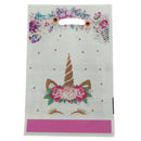 10pcs Unicorn Plastic Gift Bags Candy Bag Loot Bags For Kids Birthday PartyM&