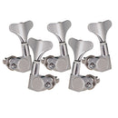 Musical Instrument 3L2R Chrome Tuning Peg Tuner Machine Heads for Bass Parts
