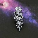 Creative Rose Flower Brooch Badge Enamel Pins Jacket Ornament Jewelry Gift