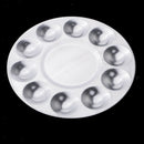 Aluminium Art Paint Palette Watercolor Oil Acrylic Paint Mixing Palette Tray