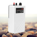 Aquarium Battery Operated Fish Tank Air Pump Aerator Oxygen W/ Air Ston Hot L8W8