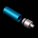 Pill Box Bottle Holder Water Proof Aluminum Container Key chain Medicine Case` Z