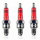 3pcs A7TC, Triple Electrode for GY6 50 cc 70cc 90 cc 110cc 125 cc 150cc ATV