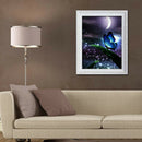5D DIY Full Drill Diamond Painting Moon Butterfly Cross Stitch Embroidery