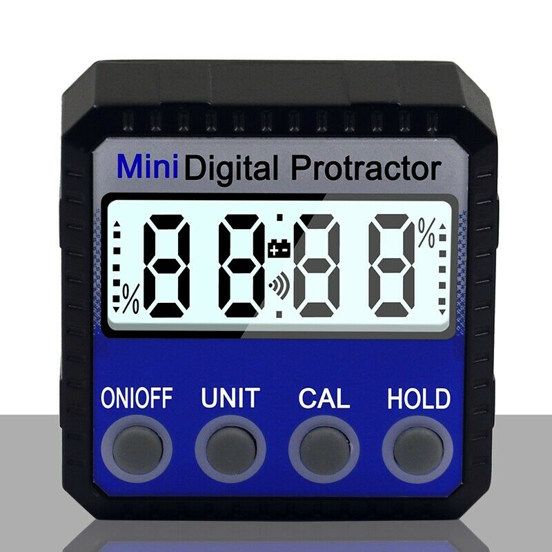 Digital Protractor Inclinometer Level Box Waterproof Angle Finder Measure B A9B3