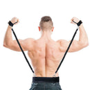 Bounce Trainer Resistance Rope Sport Fitness Boxing Stretching Stap (Black) A