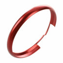 Car Keyring Trim Ring Rim for BMW MINI Roadster Cooper Clubman S KEY B  Red
