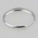 2x Metal Smart Key Fob Cover Ring Rim Trim Cover for Mini Cooper One Countryman