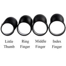 4pcs Steel Tongue Drum Finger Picks Silicone Rubber Handpan Finger Sleeves