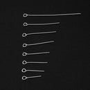 800pcs Mixed Size Head Pins or Eye Pins Jewelry Accessory 16mm to 50mm