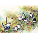 5D DIY Full Drill Diamond Painting Birds Embroidery Mosaic Kit Home Decor