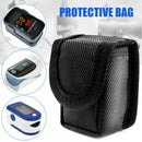 3 Pieces Portable Anti-Shock Pulse Oximeter Storage Bag Carrying 8.5x6.5x3cm