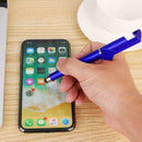 Phone Holder Pens Carbon Ballpoint Pencils Office School Stationery (Blue) A