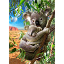 Cute Koala 5D DIY Full Round Drill Diamond Painting Art Mosaic Kits (B982)