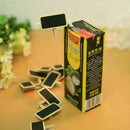 Mini Wooden chalkboard blackboard tags New Sale R5P9