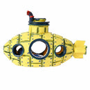 yellow blue underwater aquarium aquarium decoration cave decoration X3W3