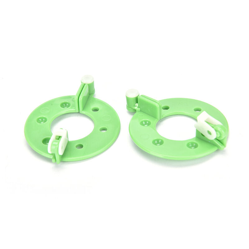 1 Set 4 Sizes Pom Pom Maker Fluff Ball Weaver Needle Knitting Wool Tool YaES