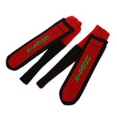 1 Pair Fixed Gear Fixie BMx Bike Bicycle Double Pedal Toe Straps Red