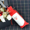 Christmas Santa Claus Style Wine Bottle Bag Cover Xmas Home Ornament Decor A