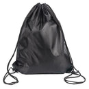 Outdoor Sports Waterproof Drawstring Backpacks Storage Knapsack (Black)