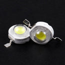 20 Pcs High Power 2 Pin 3W White LED Bead Emitters 170-190Lm 6000K B4F6