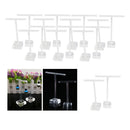 16x T-Shape Jewelry Earring Display Stand Holder Showcase Organizer Earring Tree