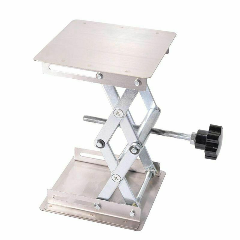 Scientific Lab Jack-100 x 100mm Stainless Steel Lab Stand Table Rack Scisso R2M6