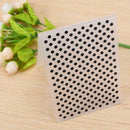 Circular Pattern Plastic Scrapbook Embossing Template DIY Baking Cake Decor
