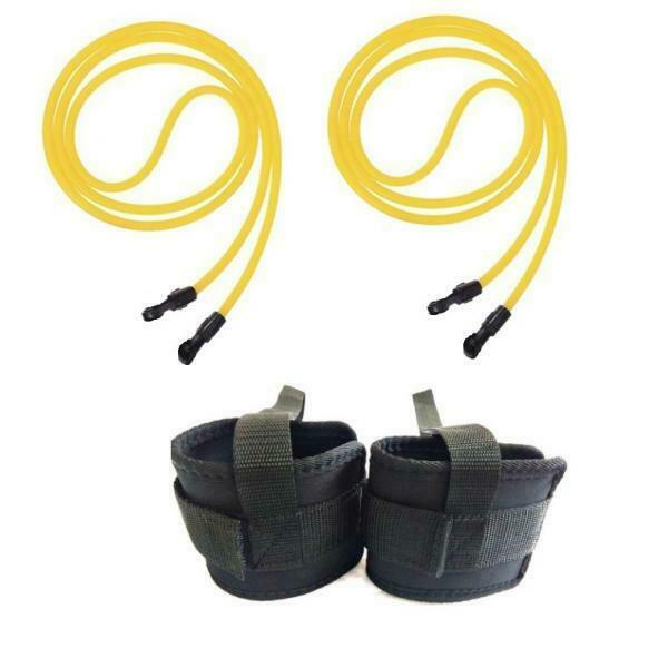 Bungee Swim Trainer Belt Set Ankle Strap Belt Training Aid Harness Supplies